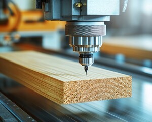 CNC Router in Action Precision Woodworking for Sustainable Craftsmanship and Joinery