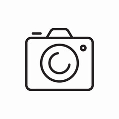 Camera photography picture taking icon vector sign
