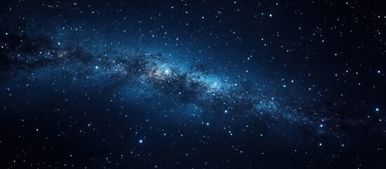 Fototapeta premium Vast Deep Space with Stars and Nebula in Night Sky Background