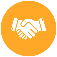 Obraz premium Handshake Icon
