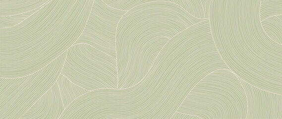 Abstract line art background vector. Minimalist pencil hand drawn contour doodle scribble curve lines background. Design illustration for fabric, print, cover, banner, decoration, wallpaper. © TWINS DESIGN STUDIO