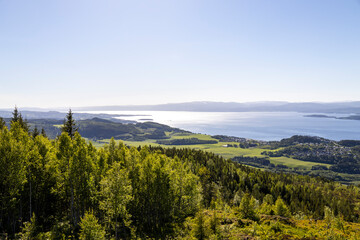 Obraz premium Wanderung Oftenåsen - Steinkjer Norwegen 4