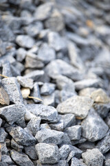 Background of stones removed from underground by artesian well