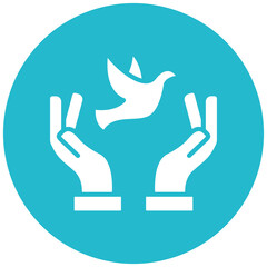 Obraz premium Birds Rights Icon