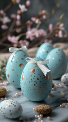 Easter eggs. painted eggs for Easter