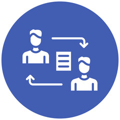 Information Flow Icon