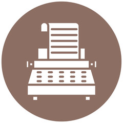 Typewriter Icon