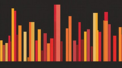 Obraz premium Abstract Chart Data with Graph, Business Analytics, and Infographic.