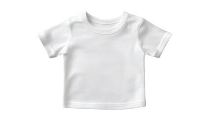 Fototapeta premium plain white t shirt isolated on white background