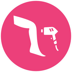 Laser Hair Removal Icon