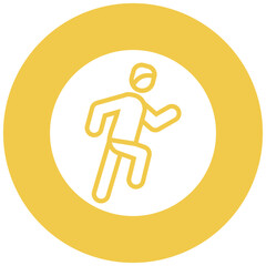 Fototapeta premium Marathon Carbo Icon