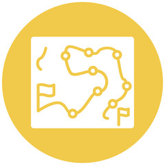 Marathon Map Icon