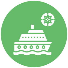 Cruise Compass Icon