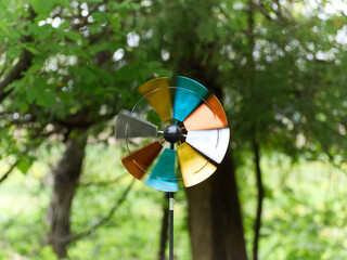 A windmill in action.