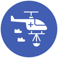 Rescue Chopper Icon