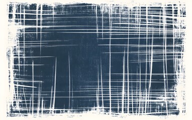 Obraz premium Abstract Blue Grid Texture Background Distressed Overlay Grunge Design