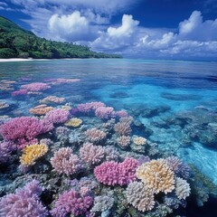 Underwater nature photography vibrant coral reefs and marine paradise