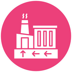 Fototapeta premium Geothermal Energy Icon