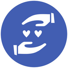 Caring Hands Icon