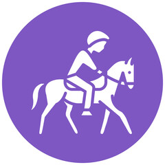 Horseback Riding Icon