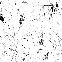 modern seamless grunge abstract distressed overlay texture, black scratched texture on white background, monochrome texture with various stains and grunge scratches.