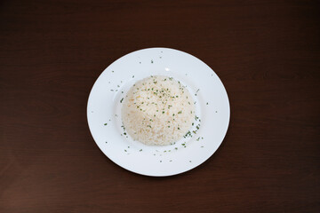 Plain fragrant white rice