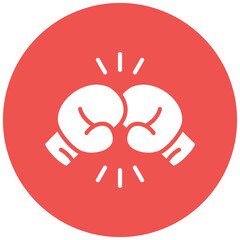 Obraz premium Punching Mitts Icon