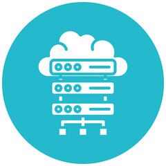 Storage Area Network Icon