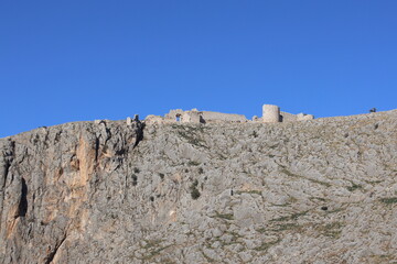 ancient roman anavarza castle (fortress) in Turkey