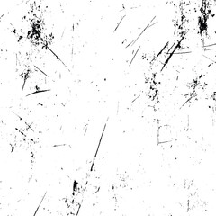 modern seamless grunge abstract distressed overlay texture, black scratched texture on white background, monochrome texture with various stains and grunge scratches.