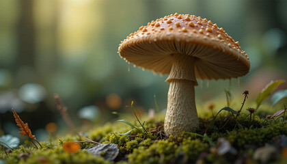 Fototapeta premium mushroom in the forest
