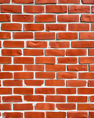 Obraz premium Red Brick Wall Background