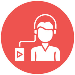 Podcast Listener Icon