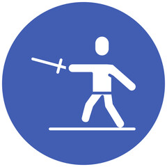 Fencing Practice Icon