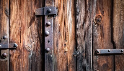 Rustic Old Door Texture