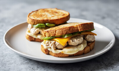 Yummy Grilled Tuna and Cheese Sandwiches