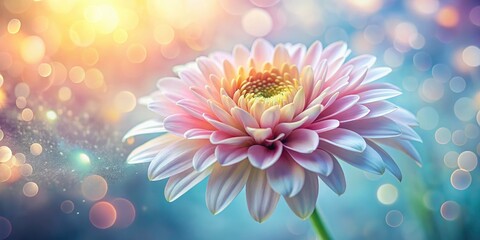 Fototapeta premium Dreamy Floral Macro Photography Background: Soft Light Abstract Flower Images