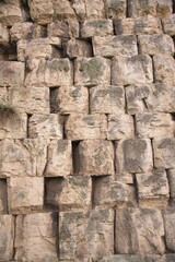 Ancient Etruscan Wall Stones in Perugia Italy