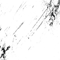 overlay texture with various monochrome black scratches and lines, rough and vintage old stained grunge texture scratched background, dusty and grainy texture of black and white background.