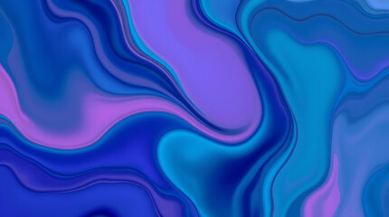 Obraz premium A simple and elegant liquid background with smooth flowing shapes, soft gradients, and a modern minimalist aesthetic. Perfect for a stylish wallpaper, Created by Generative AI