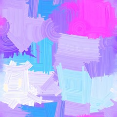 classic oil painting style, bright vibrant colors