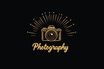 Photography. Camera icon. Solid icon vector illustration. For website design, logo, app, template. 