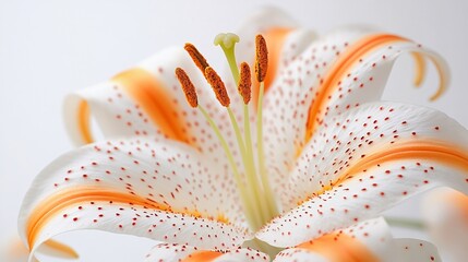 A detailed close up photograph of a beautiful colorful flower