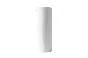 White aluminum silver soda can. Realistic soft drink bottle drink template pattern.  Isolated on cutout PNG or transparent background. Composition suitable for advertising and brand purposes.