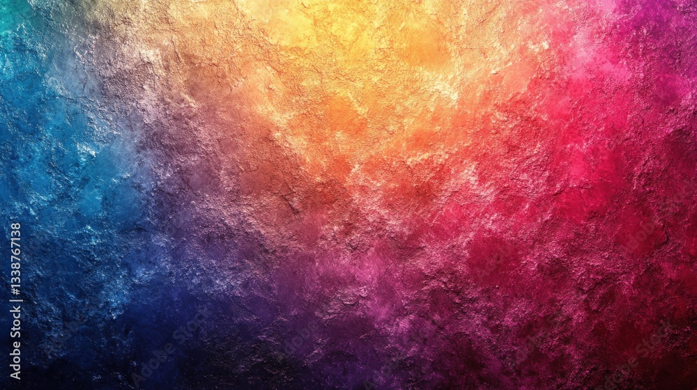 Wall mural abstract colorful stone texture background with vibrant hues and a rough surface for artistic design