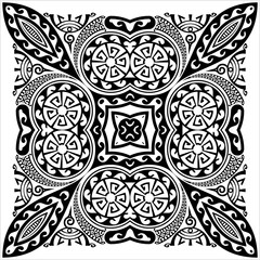 Half Sleeve Tribal Tattoo M_2203019