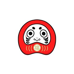 Obraz premium 福だるま 