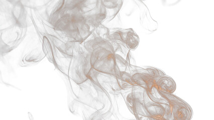 smoke on white isolated on transparent background	