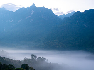 Doi Luang Chiang Dao: Morning Sea of Fog