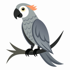 parrot on a branch